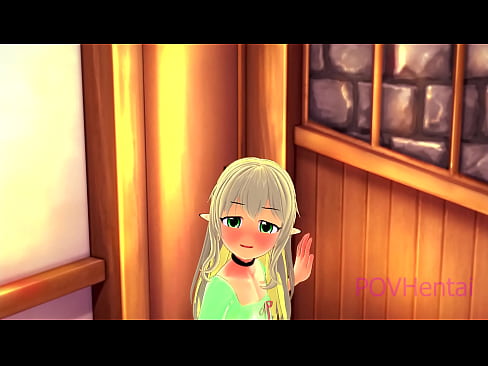 ❤️ (Trap) Bidh maighdeann Elvish gad chuideachadh gus d’ aghaidh a nighe. ❌ Porno leinn ❌️